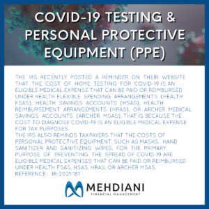 COVID-19 Testing & PPE